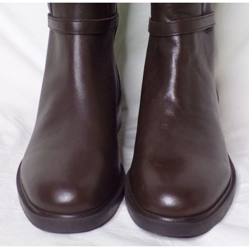 🆕 VINCE CAMUTO Adria 2 Tall Knee High Riding Boot 9 Wide Calf Brown - Picture 10 of 16
